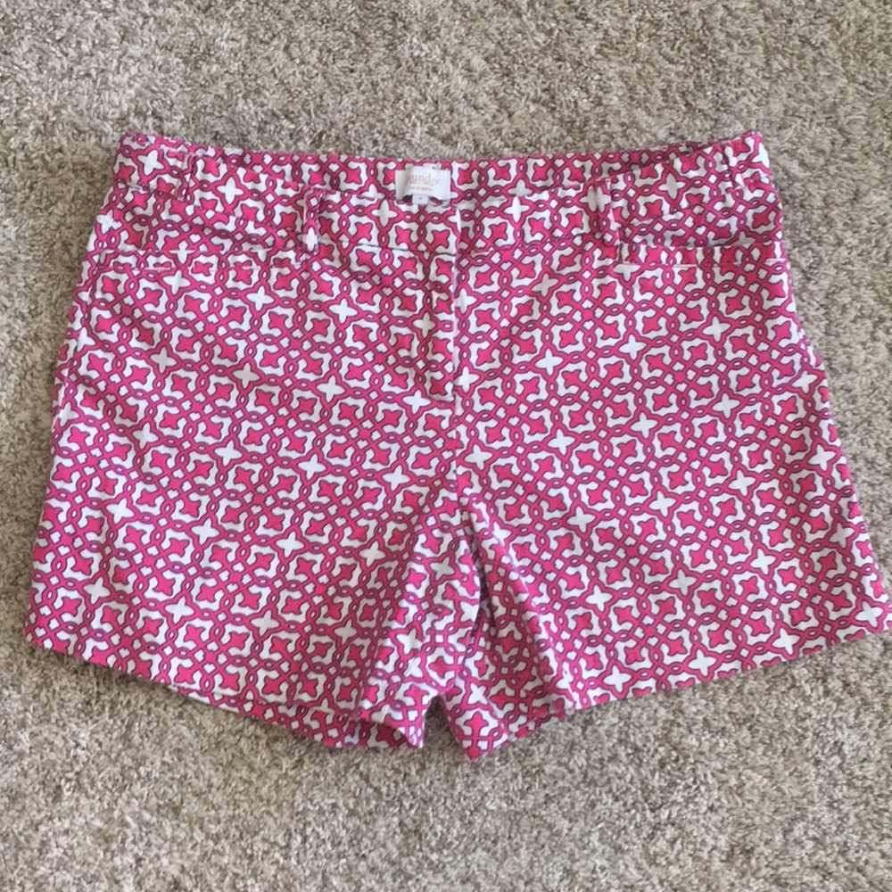 Laundry By Shelli Segal Pink & White Shorts